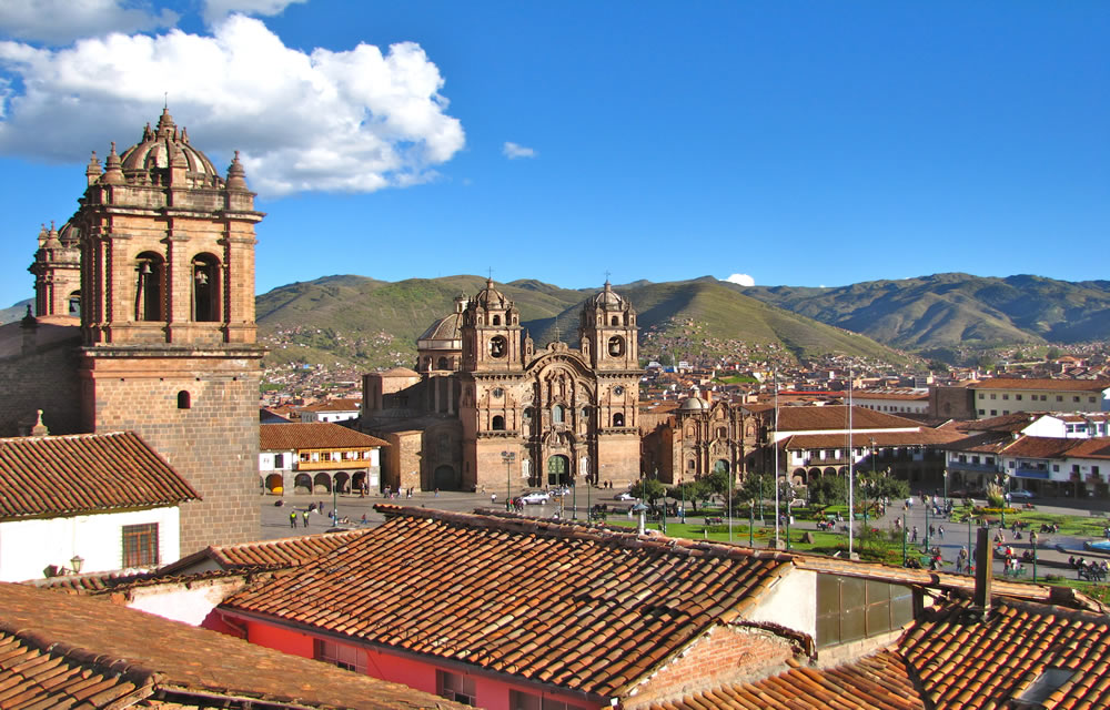 Hauptplatz in Cusco - Peru.