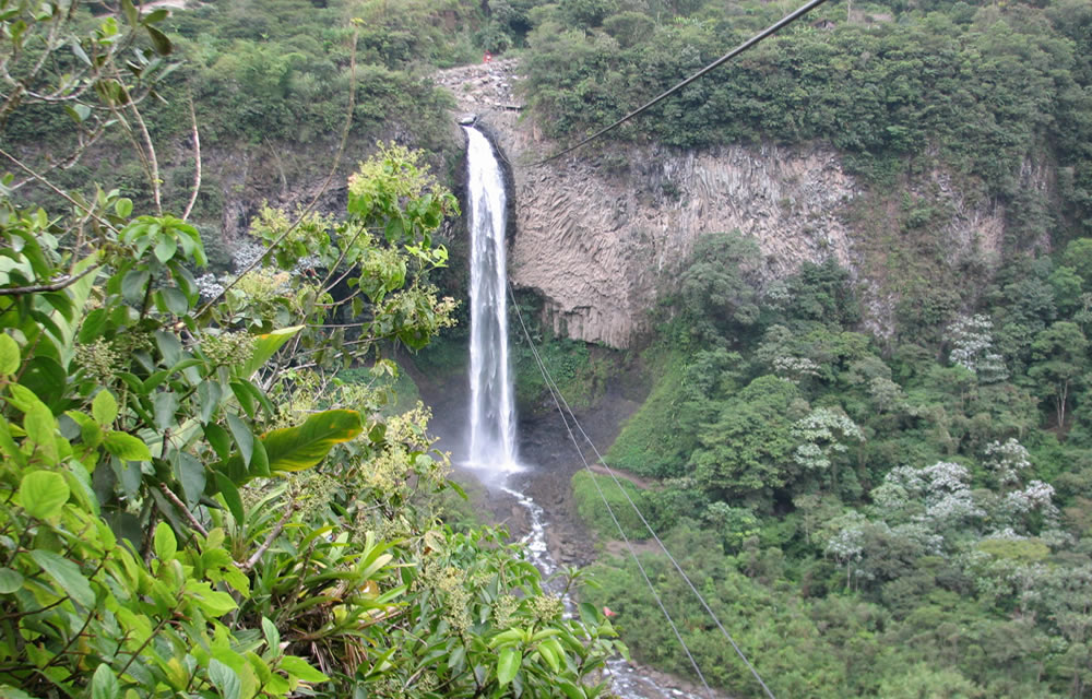 Wasserfälle bei Baños