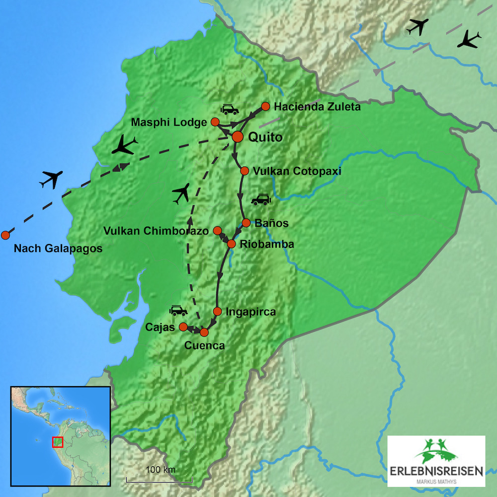 Ecuador Luxus Rundreise