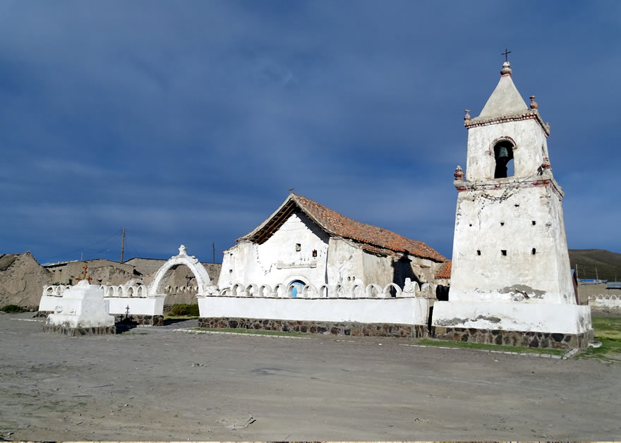 Kirchen Altiplano Bolivien und Chile