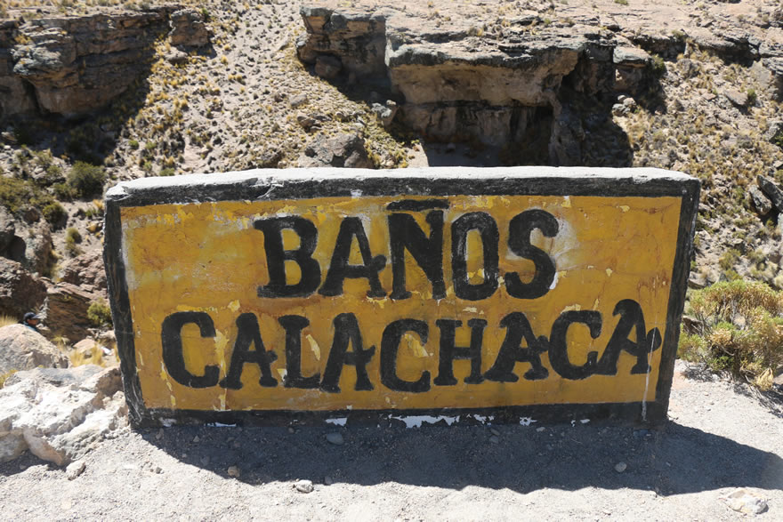Thermaldbad Peru Calachaca